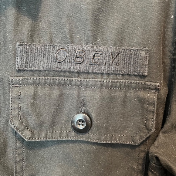 Obey size m men’s jacket - Picture 4 of 10